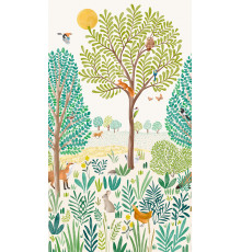 Панно Grandeco Little Dreamers LD 6001, 1,59×2,80 м, винил на флизелине