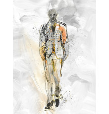 Панно Marburg Papis Loveday Fashion Icon 35899, 2,70×1,98 м, винил на флизелине