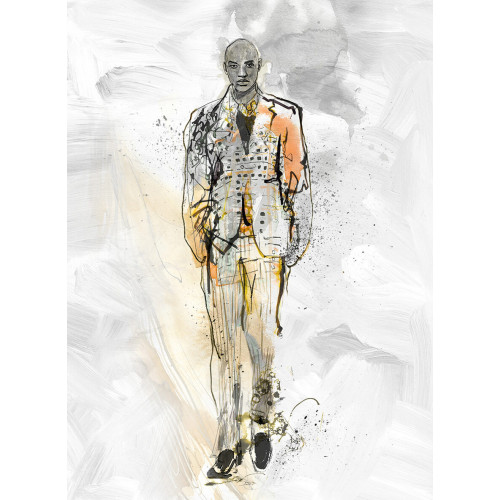 Панно Marburg Papis Loveday Fashion Icon 35899, 2,70×1,98 м, винил на флизелине