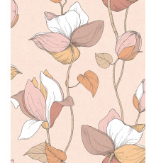 Обои Marburg Flora 47471, 10,05×0,53 м, винил на флизелине