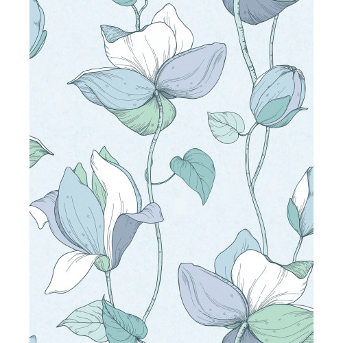 Обои Marburg Flora 47473, 10,05×0,53 м, винил на флизелине