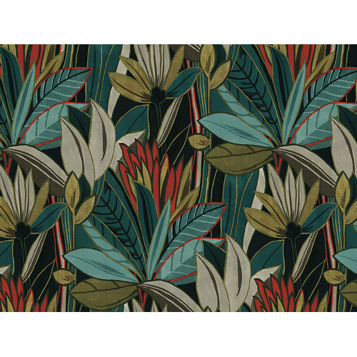 Панно Zambaiti Parati Satin Flowers IV Z66870, 5,10×3,00 м, винил на флизелине