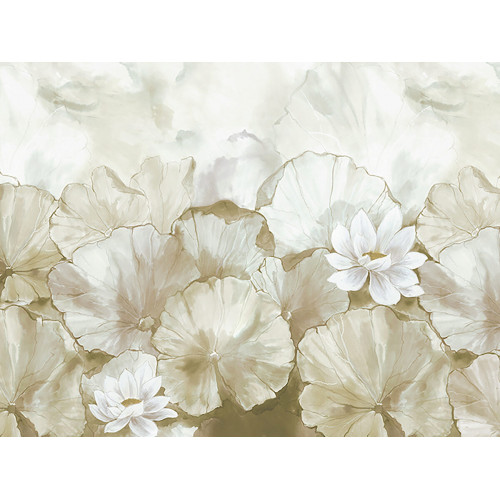 Панно Zambaiti Parati Satin Flowers IV Z66875, 5,10×3,00 м, винил на флизелине