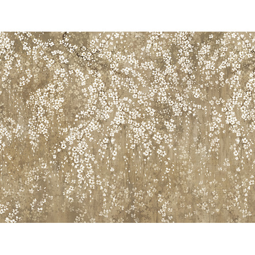 Панно Zambaiti Parati Satin Flowers IV Z66877, 5,10×3,00 м, винил на флизелине