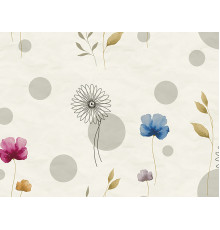 Панно Zambaiti Parati Satin Flowers IV Z66886, 5,10×3,00 м, винил на флизелине