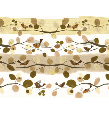 Панно Zambaiti Parati Satin Flowers IV Z66892, 5,10×3,00 м, винил на флизелине